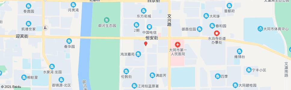 大同永和路恒安街口_公交站地图_大同公交_妙搜公交查询2024