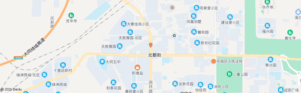 大同西环路永宁街口_公交站地图_大同公交_妙搜公交查询2024