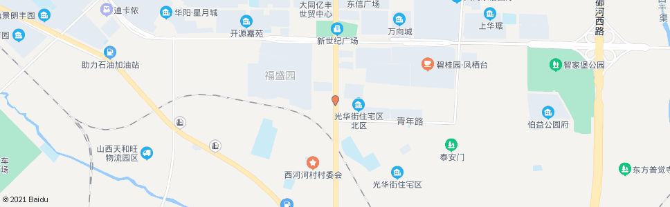 大同魏都大道青年路口_公交站地图_大同公交_妙搜公交查询2024