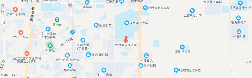 汉中陕西理工学院南门(聚兴名苑小区)_公交站地图_汉中公交_妙搜公交查询2024