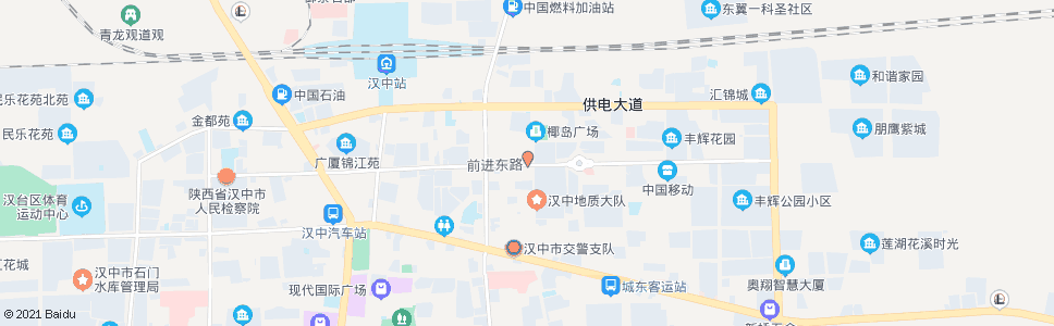 汉中椰岛新村_公交站地图_汉中公交_妙搜公交查询2024