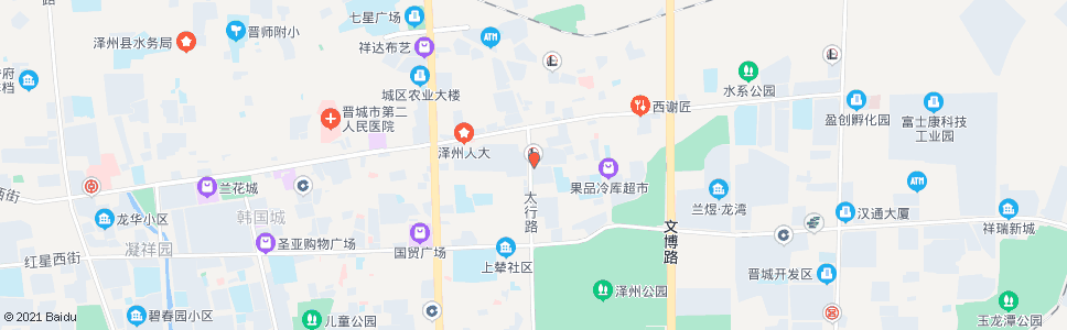 晋城东街派出所_公交站地图_晋城公交_妙搜公交查询2024