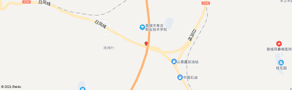 晋城东掩村_公交站地图_晋城公交_妙搜公交查询2024