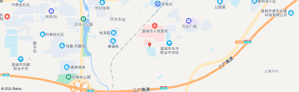 晋城市三医院_公交站地图_晋城公交_妙搜公交查询2024