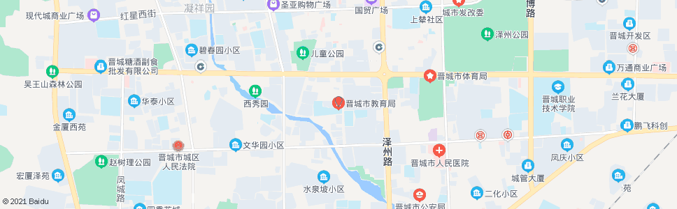 晋城市教育局_公交站地图_晋城公交_妙搜公交查询2024