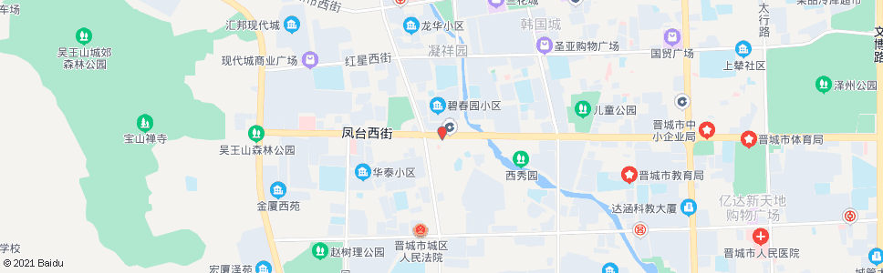 晋城富丽莱大酒店_公交站地图_晋城公交_妙搜公交查询2024