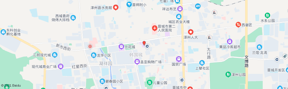 晋城凤展购物中心_公交站地图_晋城公交_妙搜公交查询2024