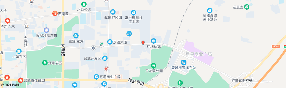 晋城富士康B区_公交站地图_晋城公交_妙搜公交查询2024