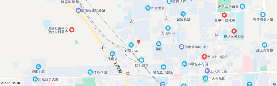 晋中安宁街东口_公交站地图_晋中公交_妙搜公交查询2024