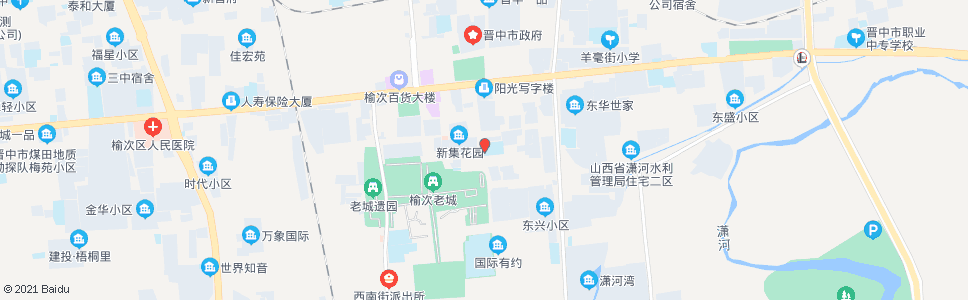 晋中泰山庙小学_公交站地图_晋中公交_妙搜公交查询2024