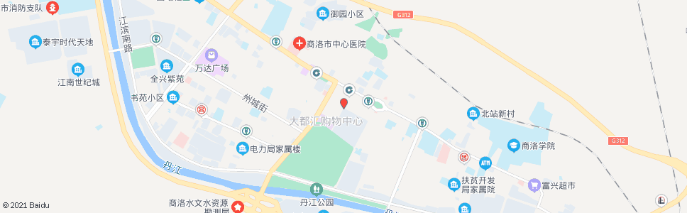 商洛西背街_公交站地图_商洛公交_妙搜公交查询2024