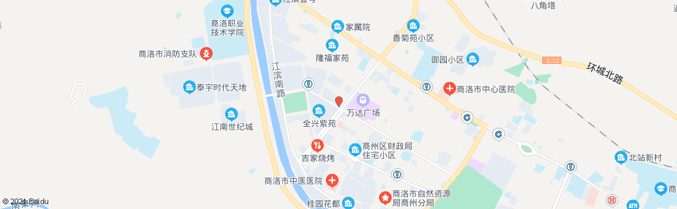 商洛市检察院_公交站地图_商洛公交_妙搜公交查询2024