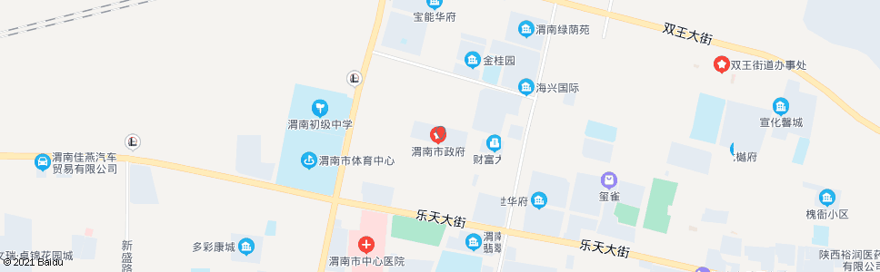 渭南城乡建设局_公交站地图_渭南公交_妙搜公交查询2024