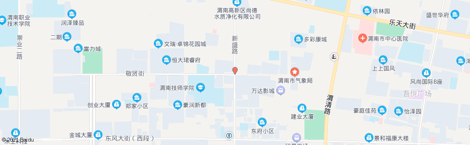 渭南新盛路(高新区十字)_公交站地图_渭南公交_妙搜公交查询2024