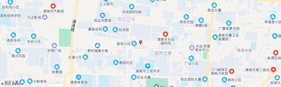 渭南红化家属院_公交站地图_渭南公交_妙搜公交查询2024