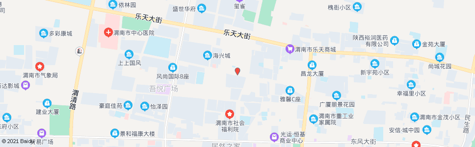 渭南胜利街十字_公交站地图_渭南公交_妙搜公交查询2024