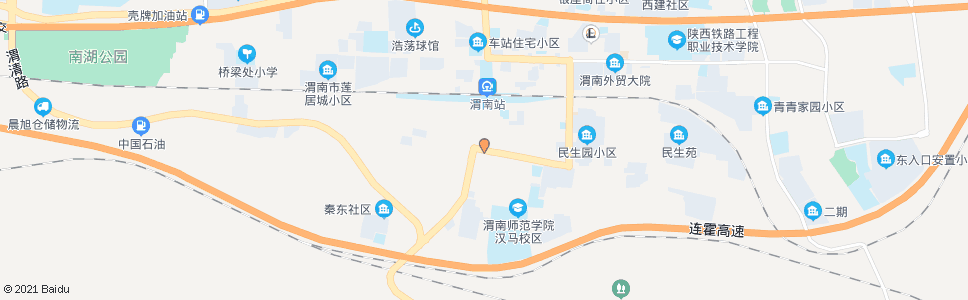 渭南渭蓝路口_公交站地图_渭南公交_妙搜公交查询2024