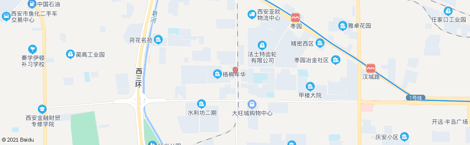 西安光华厂_公交站地图_西安公交_妙搜公交查询2024