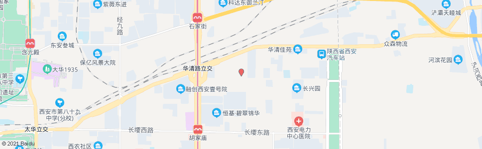 西安胡家庙粮油市场_公交站地图_西安公交_妙搜公交查询2024