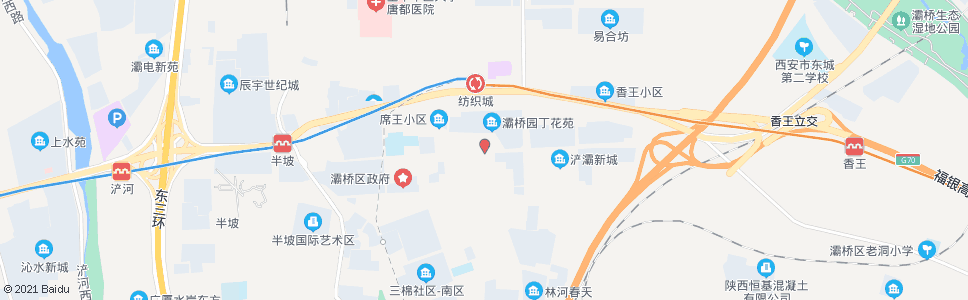 西安纺建路_公交站地图_西安公交_妙搜公交查询2024