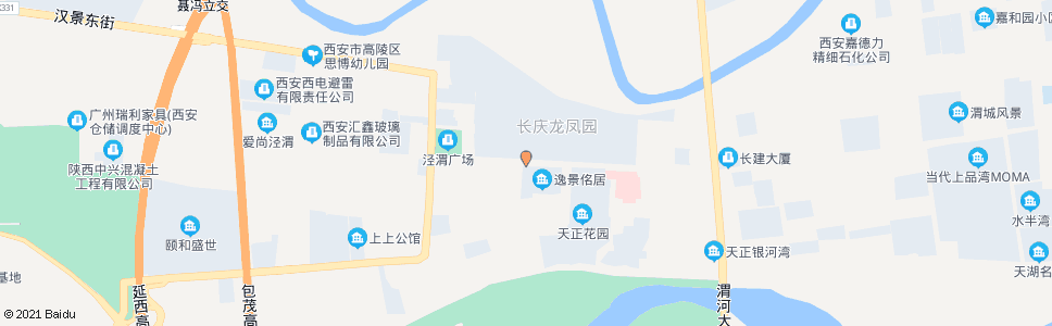 西安龙凤园西门_公交站地图_西安公交_妙搜公交查询2024