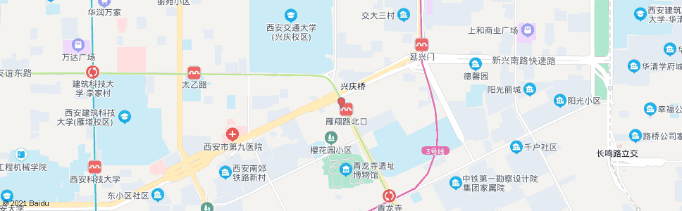 西安沙坡_公交站地图_西安公交_妙搜公交查询2024