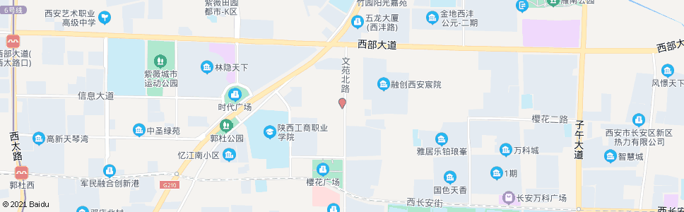 西安西五桥新村_公交站地图_西安公交_妙搜公交查询2024