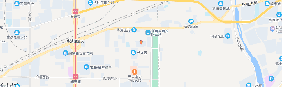 西安陕汽总厂_公交站地图_西安公交_妙搜公交查询2024