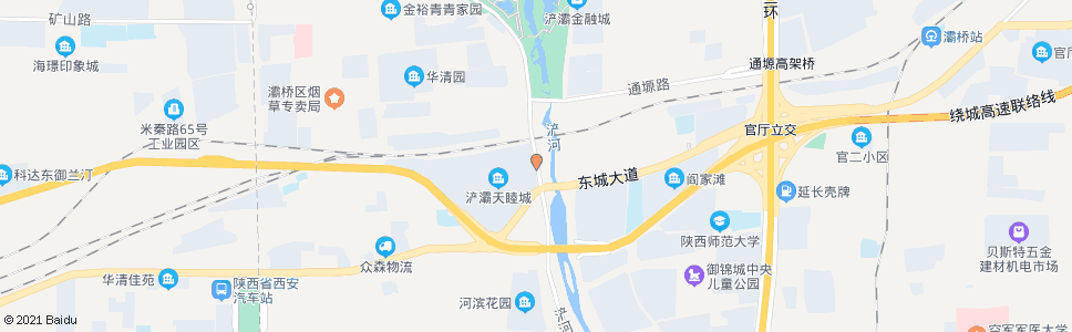 西安华清桥_公交站地图_西安公交_妙搜公交查询2024
