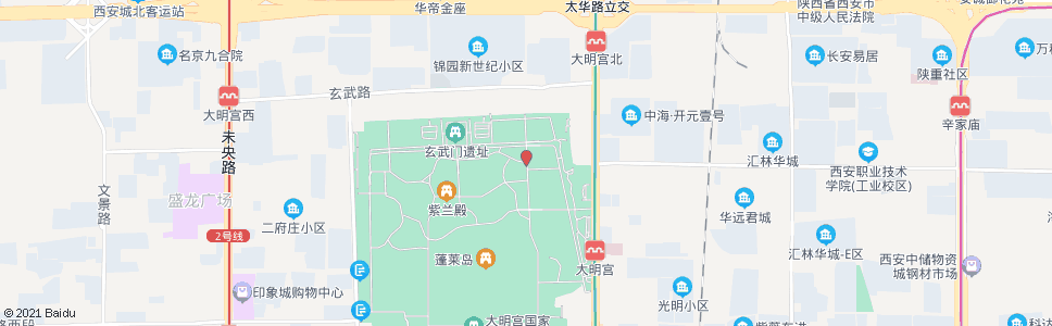 西安龙朔路东段_公交站地图_西安公交_妙搜公交查询2024