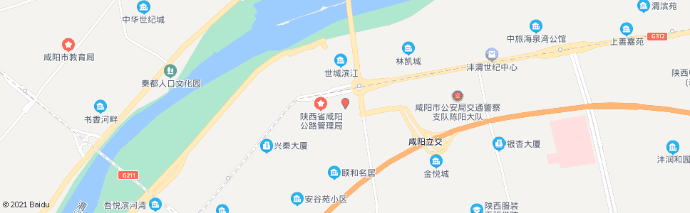 咸阳南郊建材市场_公交站地图_咸阳公交_妙搜公交查询2024