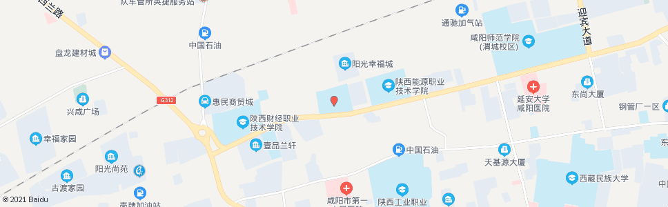 咸阳邮电学院_公交站地图_咸阳公交_妙搜公交查询2024