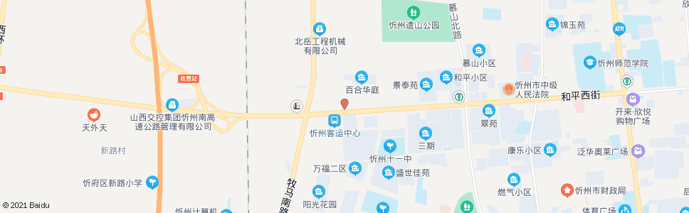 忻州悦华酒店_公交站地图_忻州公交_妙搜公交查询2024