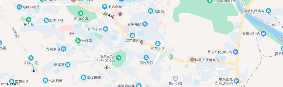 阳泉阳泉卫校(环卫新村)_公交站地图_阳泉公交_妙搜公交查询2024