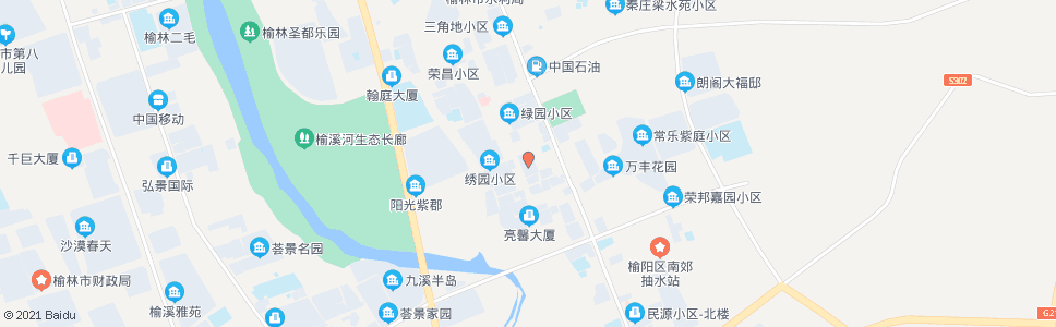 榆林市公安局_公交站地图_榆林公交_妙搜公交查询2024