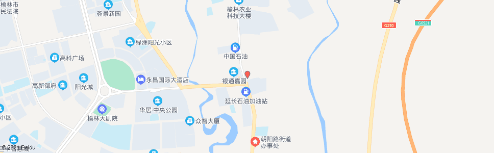 榆林南川村_公交站地图_榆林公交_妙搜公交查询2024