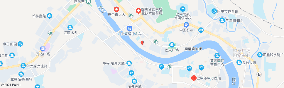 巴中市中医院(区人民医院)_公交站地图_巴中公交_妙搜公交查询2024