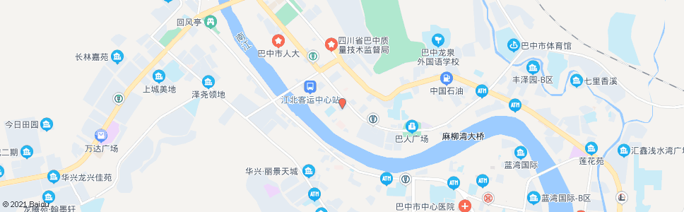 巴中恒丰饭店_公交站地图_巴中公交_妙搜公交查询2024