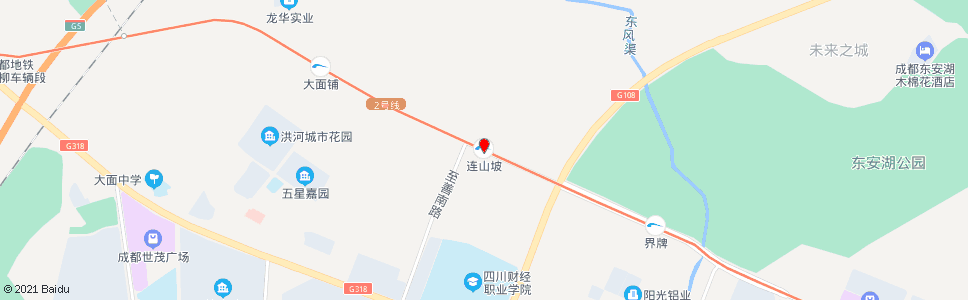 成都大桥坡_公交站地图_成都公交_妙搜公交查询2024