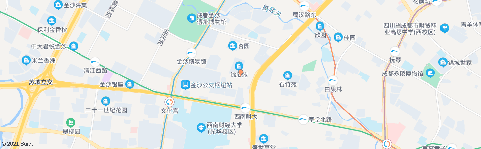 成都双顺路_公交站地图_成都公交_妙搜公交查询2024