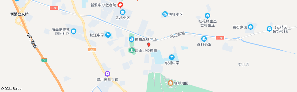 成都新都二医院_公交站地图_成都公交_妙搜公交查询2024