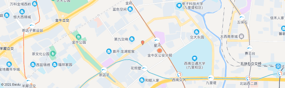 成都长庆路口_公交站地图_成都公交_妙搜公交查询2024