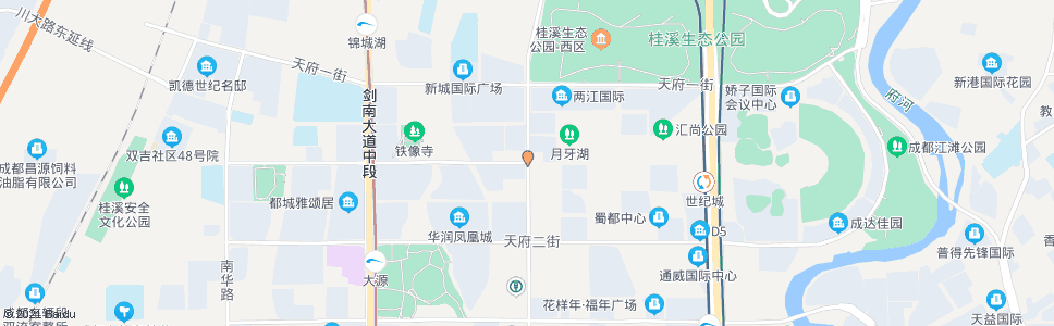 成都益州大道盛邦街口_公交站地图_成都公交_妙搜公交查询2024