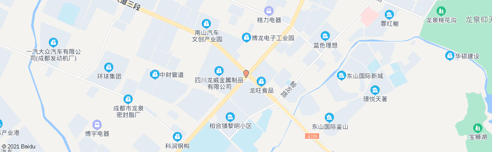 成都龙华路成龙路口_公交站地图_成都公交_妙搜公交查询2024