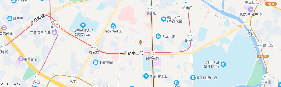 成都金陵横路_公交站地图_成都公交_妙搜公交查询2024