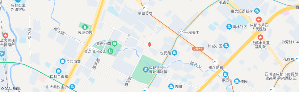 成都黄苑街黄忠路口_公交站地图_成都公交_妙搜公交查询2024