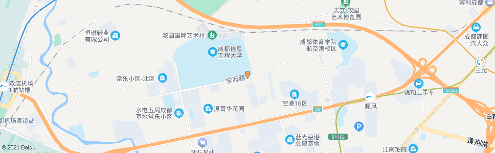 成都学府路二段_公交站地图_成都公交_妙搜公交查询2024