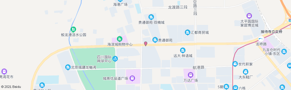 成都蛟龙港双九路口_公交站地图_成都公交_妙搜公交查询2024