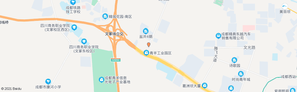 成都文家大道成温路口_公交站地图_成都公交_妙搜公交查询2024