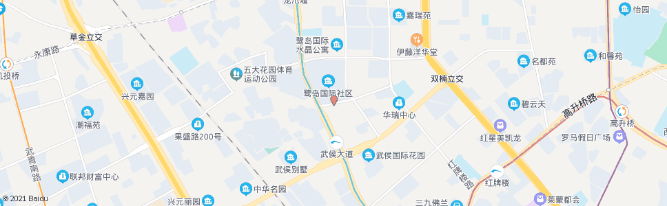 成都栖霞路_公交站地图_成都公交_妙搜公交查询2024